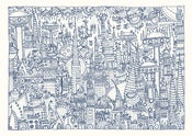 Image of Intricate Dwellings risograph print