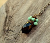Image of Mint Jet Necklace