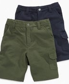 Image of S012 - Flapdoodle Little Boy's Cargo Shorts