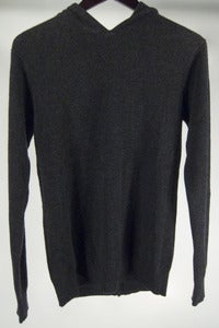 Cashmere Hoodie Charcoal by Loden Dager