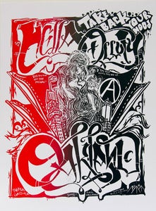 Image of Hella Occupy "Take Back Your Hood" Silk Screened Poster