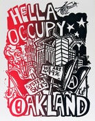 Image of Hella Occupy - Mix & Match 5 Silk Screened Posters