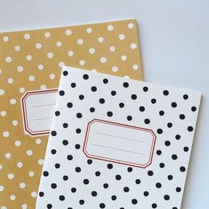 Image of Cahier à pois (rupture de stock)