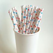 Image of Pailles en papier étoilées (réassort en cours, retour prévu le 21/05)