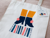 Image of FOLK & FLORA CANVAS BAGS