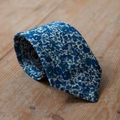 Image of Blue Floral Neck Tie