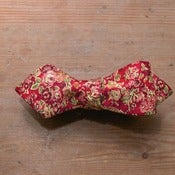 Image of Rouge Floral Bow Tie