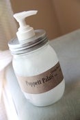 Image of Poppett Palais /'pa-le/ Vintage Ball Jar Liquid Dispenser 