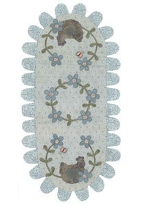Image of The Hen's Nest Tablerunner DL pattern