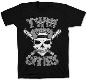 Image of SNAPBACK SKULL -- (Black/Gray)