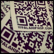 Image of VIVA LA QR CODE STICKERS (Set of 5)
