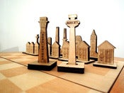 Image of Liverpool versus Manchester Chess Set