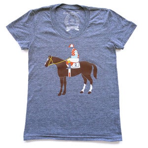 Image of Horse and Jockey T-Shirt