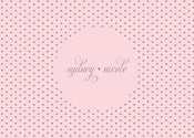 Image of Mini Polka Dot Vellum Overlay