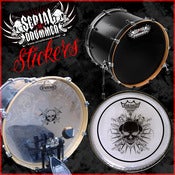 Image of Stickers Set "Skull"