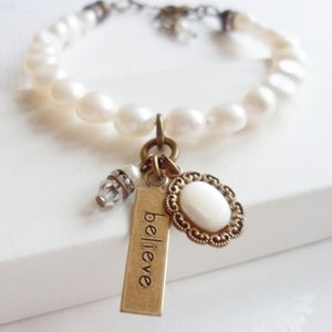 Image of Truly Believe Charm Bracelet