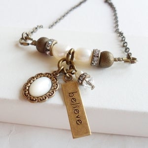 Image of Truly Believe Pearl Necklace