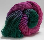 Image of "Forbidden Forest" Power Girl Worsted. 246yds, Superwash BFL. Handdyed Yarn