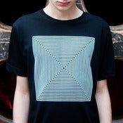 Image of Square Tunnel Black Tee
