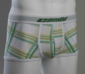 Image of Green and Yellow Plaid - Low Rise Trunk