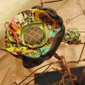 Image of Bohemian Blossoms Hair Clip Item#bohbl