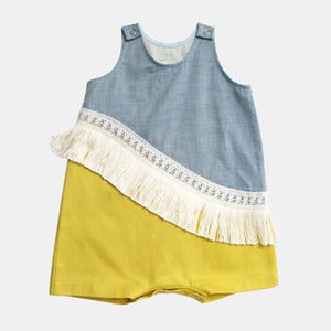 Image of Funny Suit with fringe - Sunny