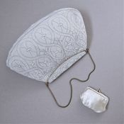 Image of Encrusted Vintage Bag with ring holder