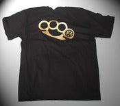 Image of Metallic Gold VW Knuckles Tee