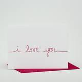 Image of "I Love You" Card