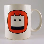 Image of Boxy Mouse Red TV Mug