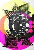 Image of Abstract 1 silkscreen poster