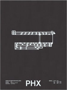 Image of PHX: Phoenix Sky Harbor Screenprint