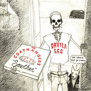 Image of The Coathangers & Davila 666, "Smother" 7" 