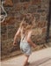 Image of Linen Engineer Striped Romper