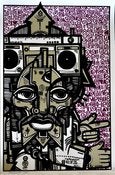 Image of Ras Terms  12"x18" Limited Edition Serigraph