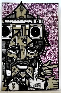 Image of Ras Terms 12"x18" Limited Edition Serigraph