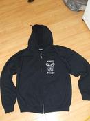 Image of Arrest Records Zip Up Hooded Jumper $50