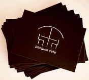 Image of Penguin Cafe Logo 4 Postcard set