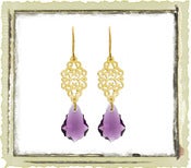 Jewelry: "Amethyst Swarovski"