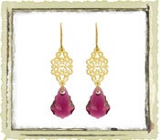 Jewelry: "Ruby Swarovski"