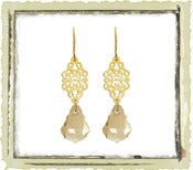 Jewelry: "Golden Swarovski"