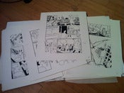 Image of PTERODACTYL HUNTERS original art