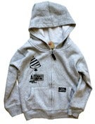 Image of Grey Marl Big Hat Hoodie 