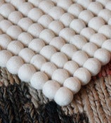Image of Ivory Felt Trivet