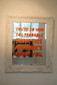 Image of "You're so Vain" by Eye - Saw, orange