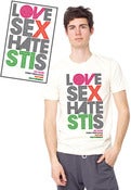 Image of Love Sex Hate STI's Tee
