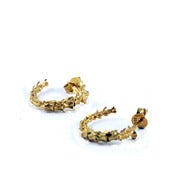 Image of spine hoop earrings