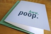 Image of Aww Poop Card