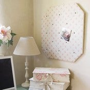Image of Daisy Hardcastle Notice Board H 23" W 24" Cheering up and displaying reminders. Great for kitchens, 
