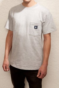 Image of OSS Pocket tee (grey and black)